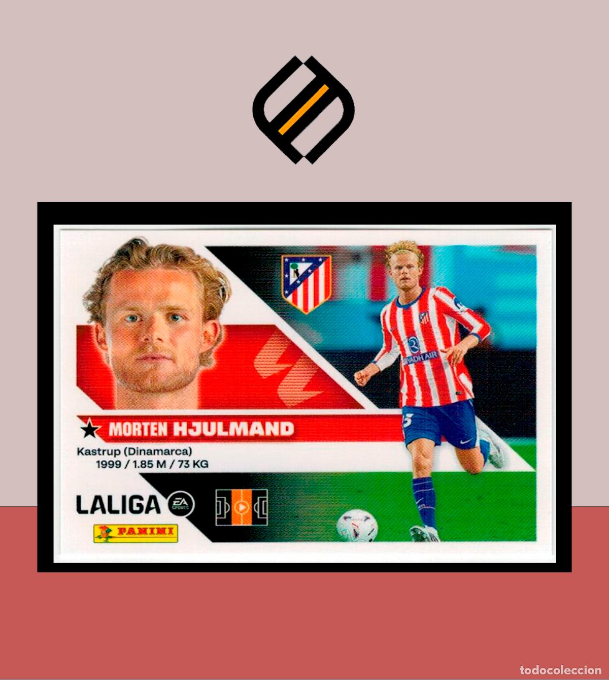 Cromos de f&uacute;tbol: LIGA ESTE 2026 2027 26 27 PANINI 5 HJULMAND ATL&Eacute;TICO MADRID FICHAJE 2 &ordf; EDICI&Oacute;N STICKER COLECCI&Oacute;N