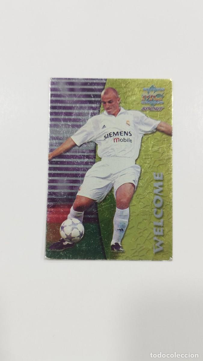 Cromos de f&uacute;tbol: LAS FICHAS DE LA LIGA 2003 - CAMBIASSO (WELCOME) (2002) - REAL MADRID