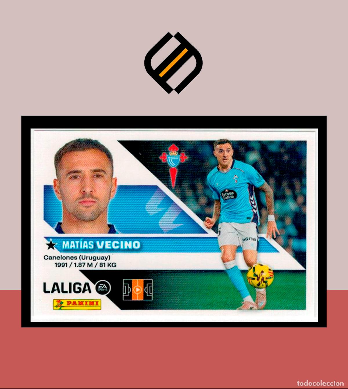 Cromos de Futebol: LIGA ESTE 2026 2027 26 27 PANINI 14 BIS VECINO CELTA DE VIGO 2 &ordf; EDICI&Oacute;N STICKER COLECCI&Oacute;N