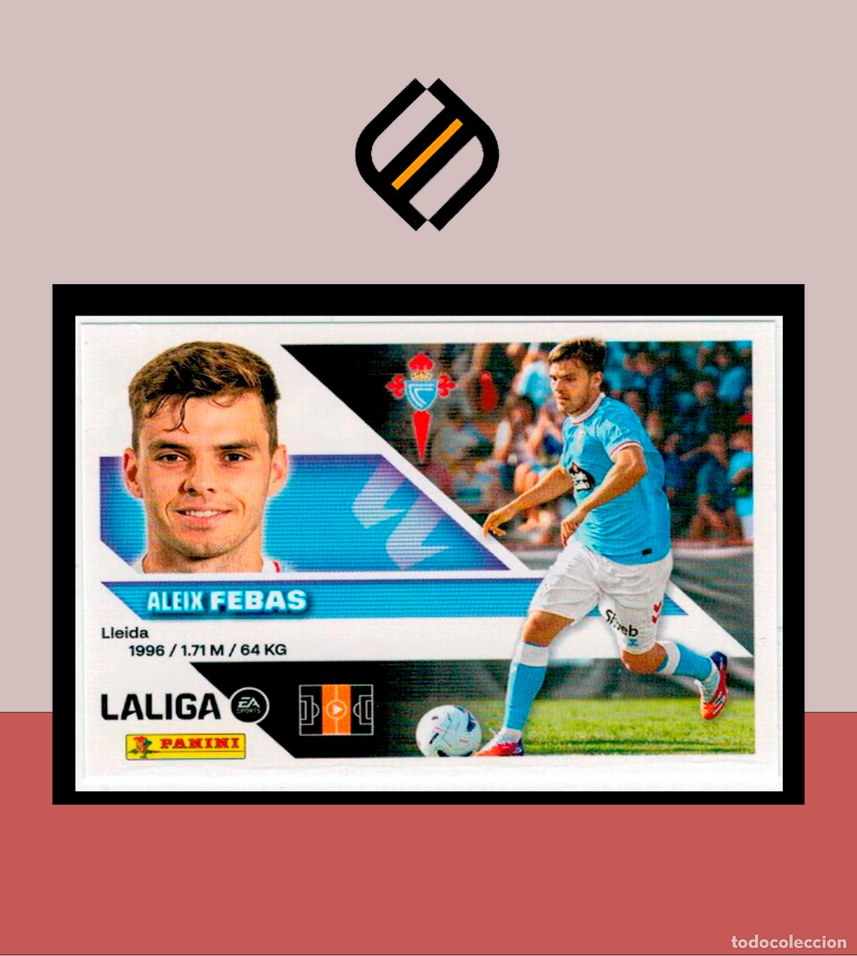 Cromos de Futebol: LIGA ESTE 2026 2027 26 27 PANINI 10 FEBAS CELTA DE VIGO FICHAJE 2 &ordf; EDICI&Oacute;N STICKER COLECCI&Oacute;N