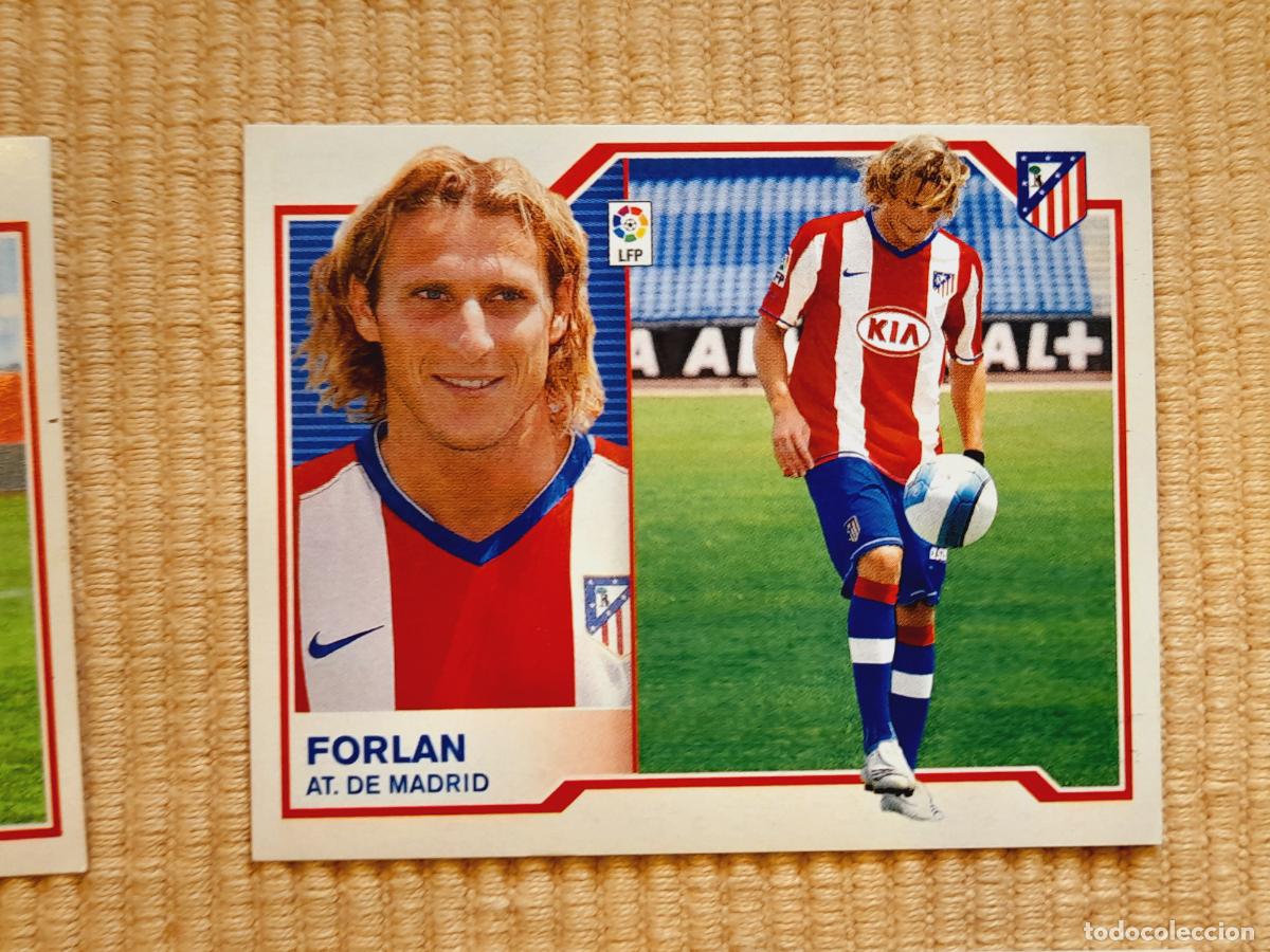 Football Stickers: CROMO 8 FORLAN (ULTIMOS FICHAJES) ATLETICO MADRID LIGA 07-08 2007 2008. ALBUM ESTE