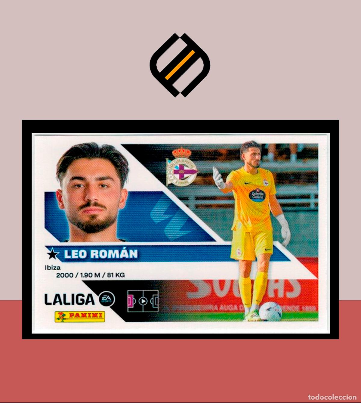Football Stickers: LIGA ESTE 2026 2027 26 27 PANINI 8 LEO ROM&Aacute;N DEPORTIVO CORU&Ntilde;A FICHAJE 2 &ordf; EDICI&Oacute;N STICKER COLECCI&Oacute;N