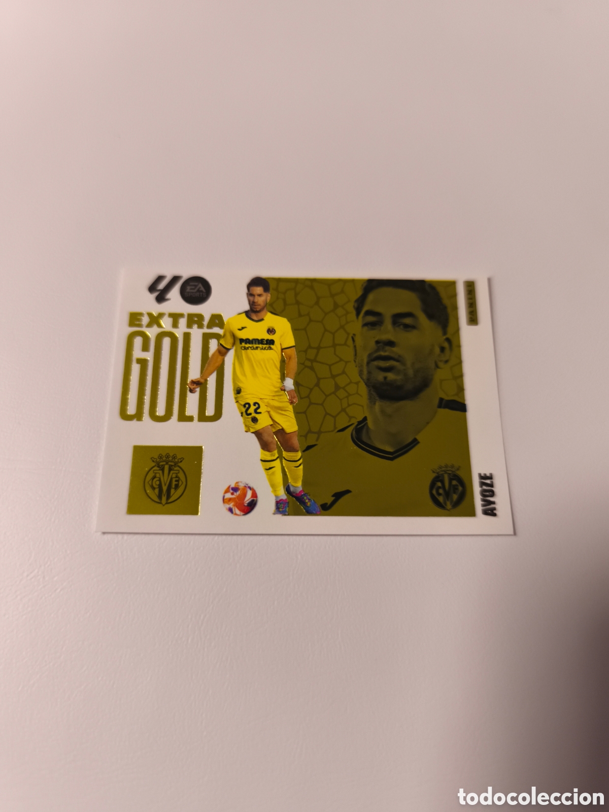 Cromos de Futebol: Ayoze Extra Gold Villarreal Liga Este 2025 2026 25 26