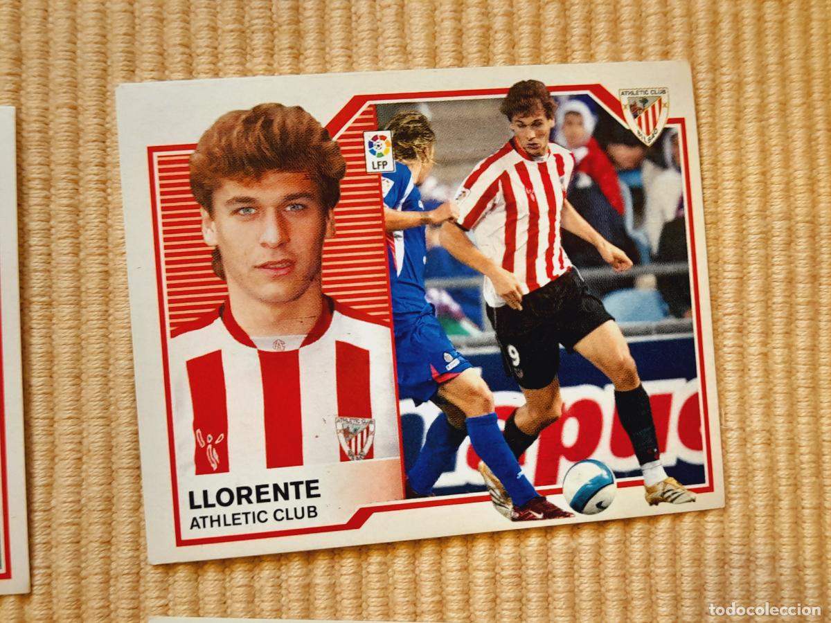 Cromos de f&uacute;tbol: CROMO LLORENTE (ATHLETIC BILBAO) LIGA 07-08 2007 2008. ALBUM ESTE