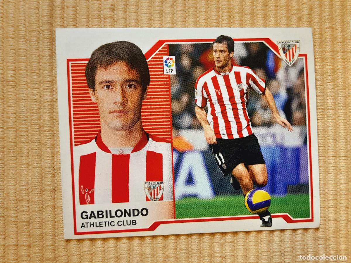 Cromos de f&uacute;tbol: CROMO GABILONDO (ATHLETIC BILBAO) LIGA 07-08 2007 2008. ALBUM ESTE