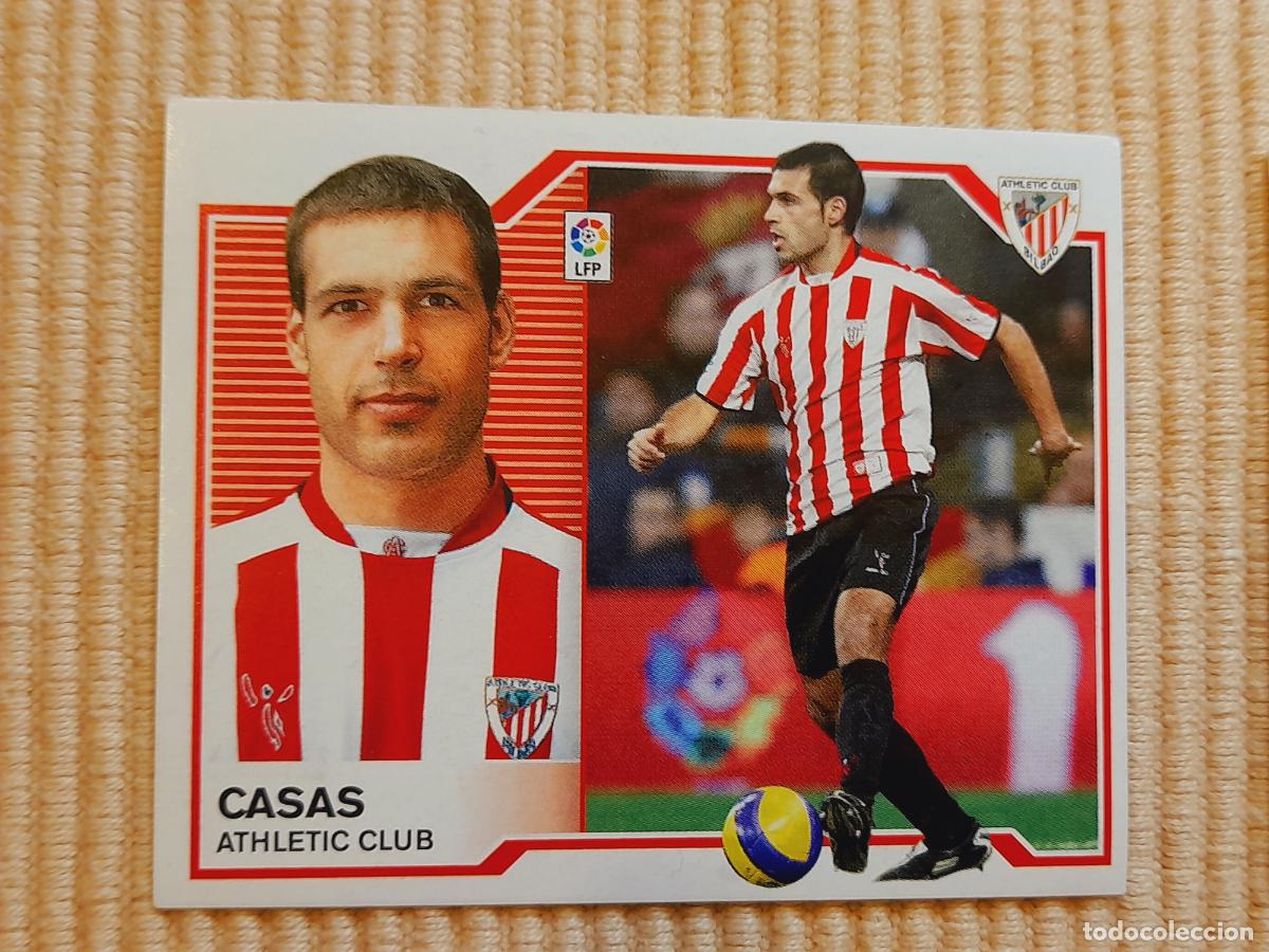 Cromos de f&uacute;tbol: CROMO CASAS (ATHLETIC BILBAO) LIGA 07-08 2007 2008. ALBUM ESTE