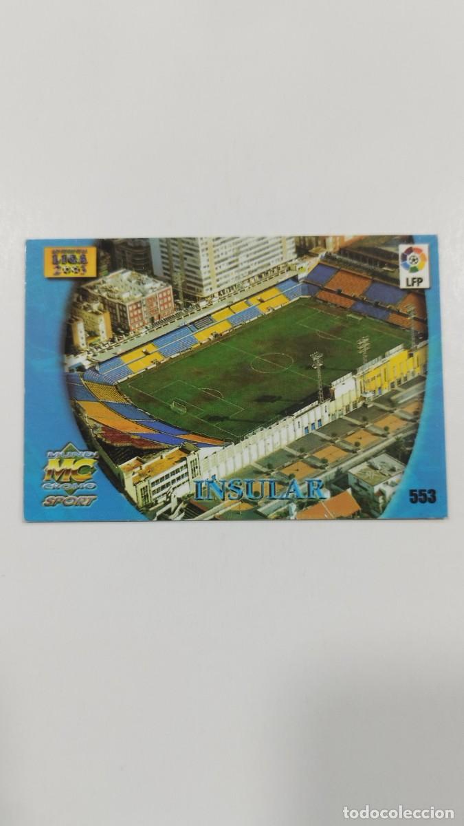 Cromos de f&uacute;tbol: LAS FICHAS DE LA LIGA 2003 - INSULAR - U.D. LAS PALMAS (2&ordf; DIVISION)