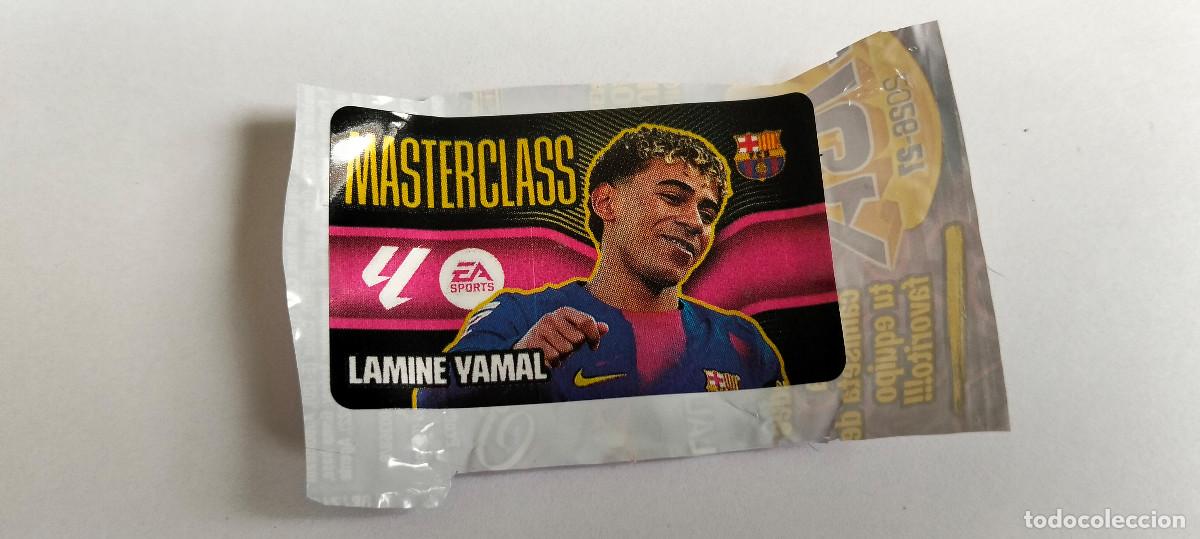 Cromos de f&uacute;tbol: CROMO CHICLE . LIGA ESTE 2026 - 27 ... MASTERCLASS BARCELONA . LAMINE YAMAL -- LEER ANUNCIO.