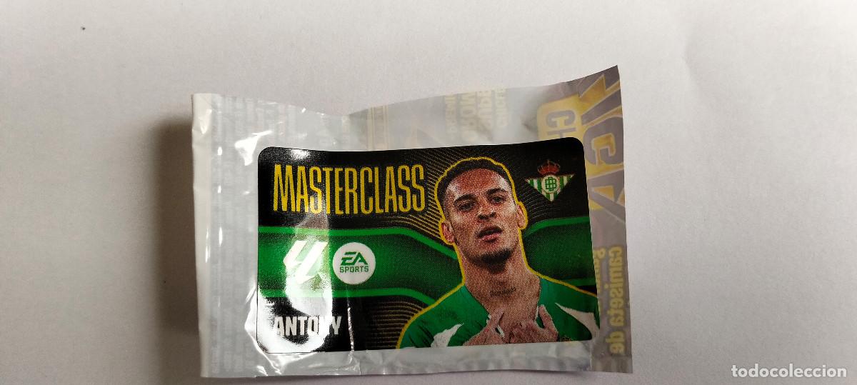 Cromos de f&uacute;tbol: CROMO CHICLE . LIGA ESTE 2026 - 27 ... MASTERCLASS BETIS . ANTONY -- LEER ANUNCIO.