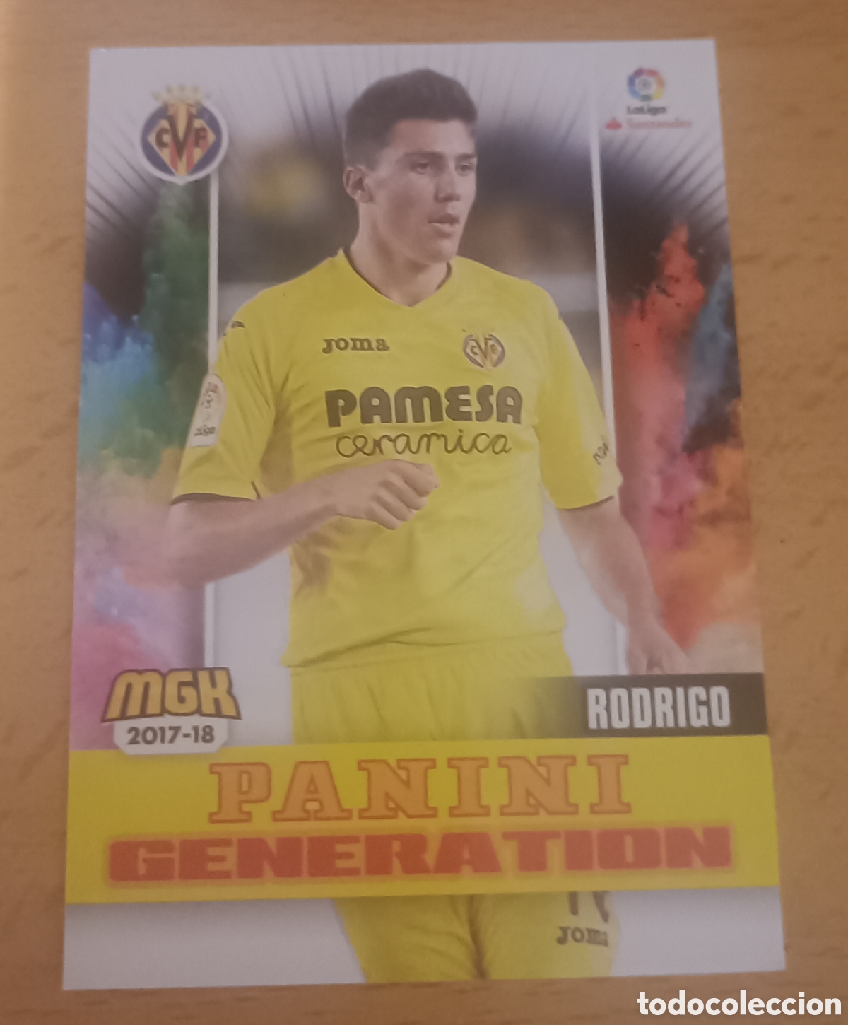 Cromos de f&uacute;tbol: Rodrigo Villarreal Rookie Megacracks 17/18