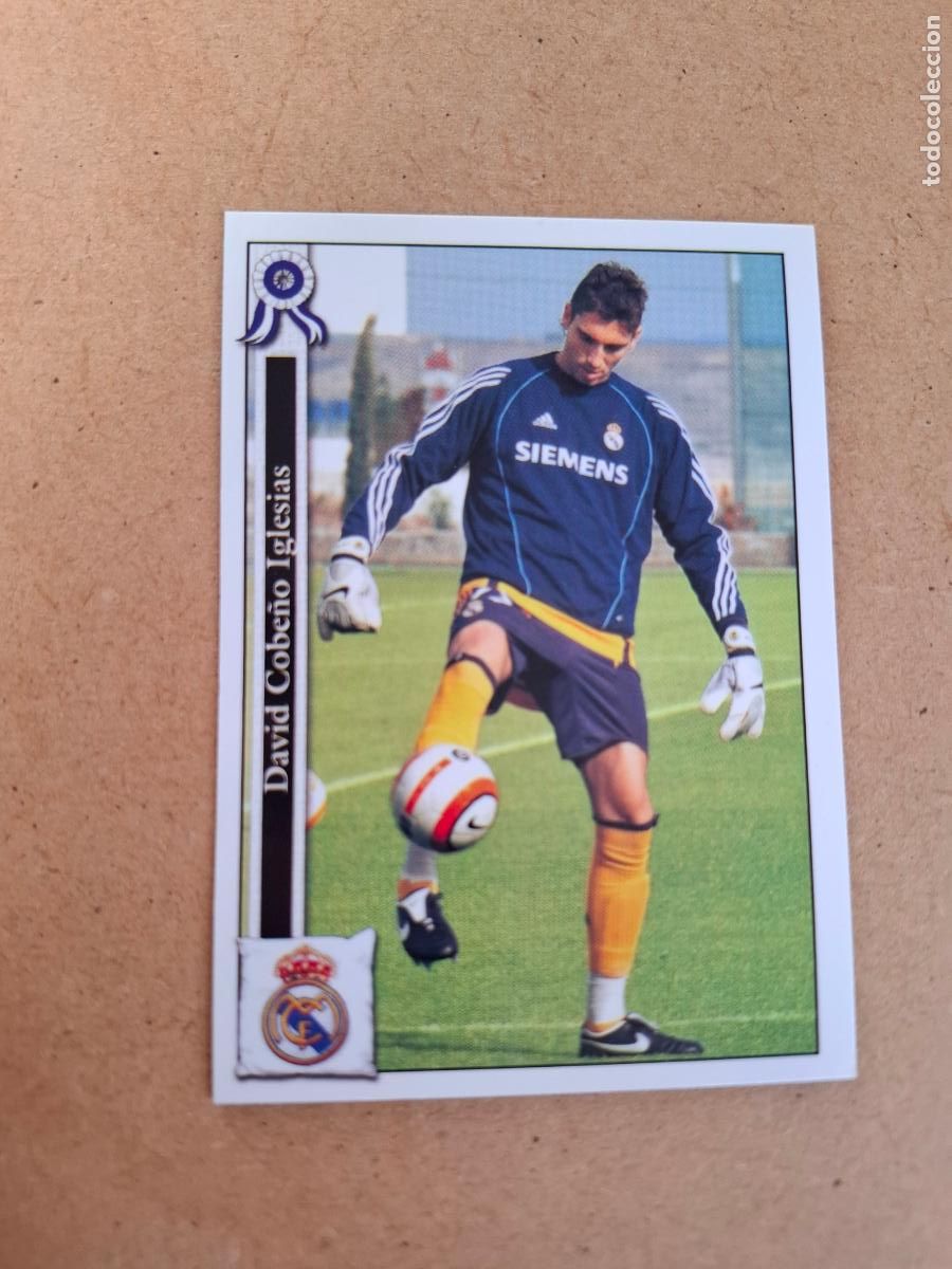 Cromos de f&uacute;tbol: MUNDICROMO 2005 2006 05 06 - 992 COBE&Ntilde;O - REAL MADRID CASTILLA.