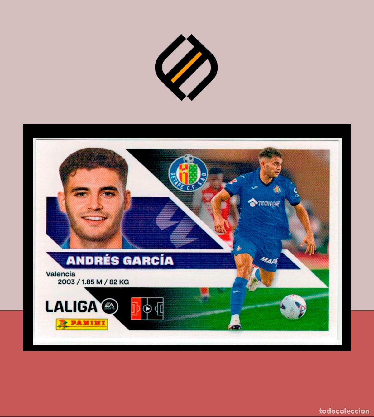 Football Stickers: LIGA ESTE 2026 2027 26 27 PANINI 18 ANDR&Eacute;S GARC&Iacute;A GETAFE FICHAJE 2 &ordf; EDICI&Oacute;N STICKER ALB&Uacute;M COLECCI&Oacute;N
