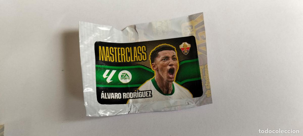 Cromos de f&uacute;tbol: CROMO CHICLE . LIGA ESTE 2026 - 27 ... MASTERCLASS ELCHE . ALVARO RODRIGUEZ -- LEER ANUNCIO.