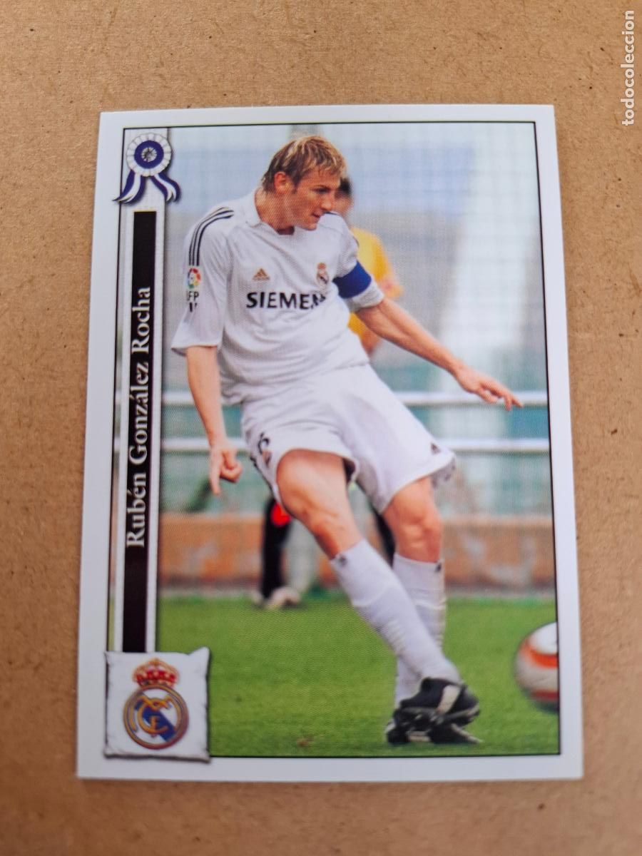 Cromos de f&uacute;tbol: MUNDICROMO 2005 2006 05 06 - 998 RUBEN - REAL MADRID CASTILLA.
