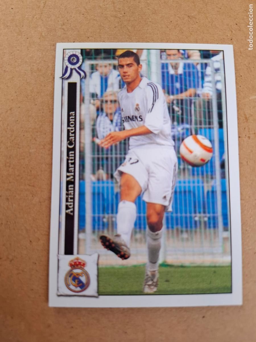 Cromos de f&uacute;tbol: MUNDICROMO 2005 2006 05 06 - 999 ADRI&Aacute;N MARTIN - REAL MADRID CASTILLA.