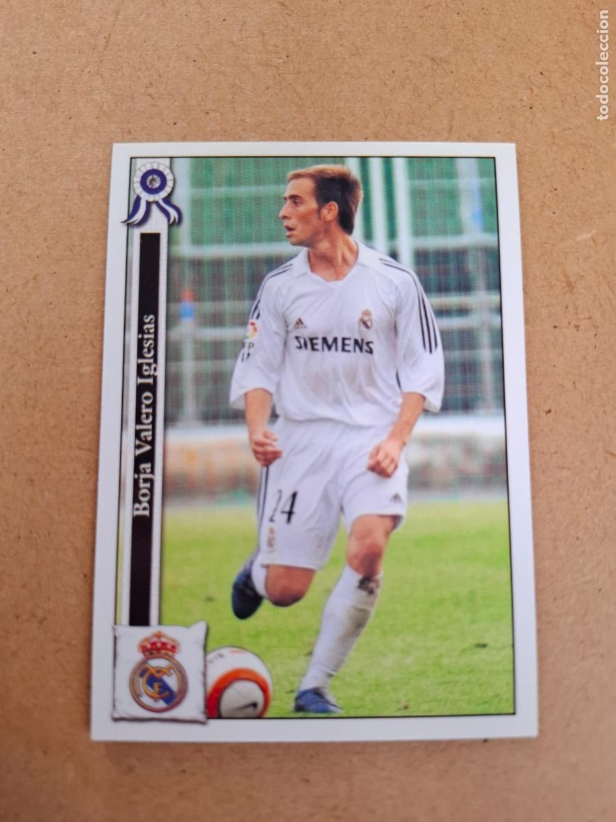 Cromos de f&uacute;tbol: MUNDICROMO 2005 2006 05 06 - 1001 BORJA VALERO - REAL MADRID CASTILLA.