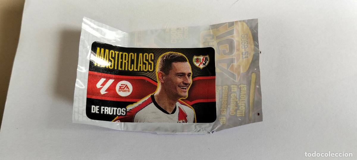 Cromos de f&uacute;tbol: CROMO CHICLE . LIGA ESTE 2026 - 27 ... MASTERCLASS RAYO . DE FRUTOS -- LEER ANUNCIO.