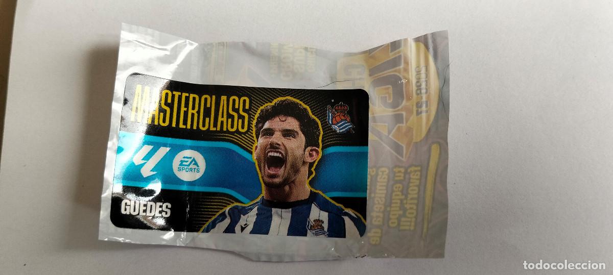 Cromos de f&uacute;tbol: CROMO CHICLE . LIGA ESTE 2026 - 27 ... MASTERCLASS REAL SOCIEDAD . GUEDES -- LEER ANUNCIO.