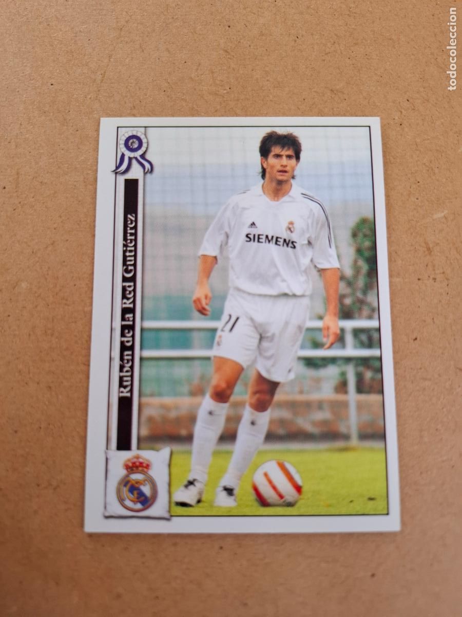 Cromos de f&uacute;tbol: MUNDICROMO 2005 2006 05 06 - 1002 DE LA RED - REAL MADRID CASTILLA.