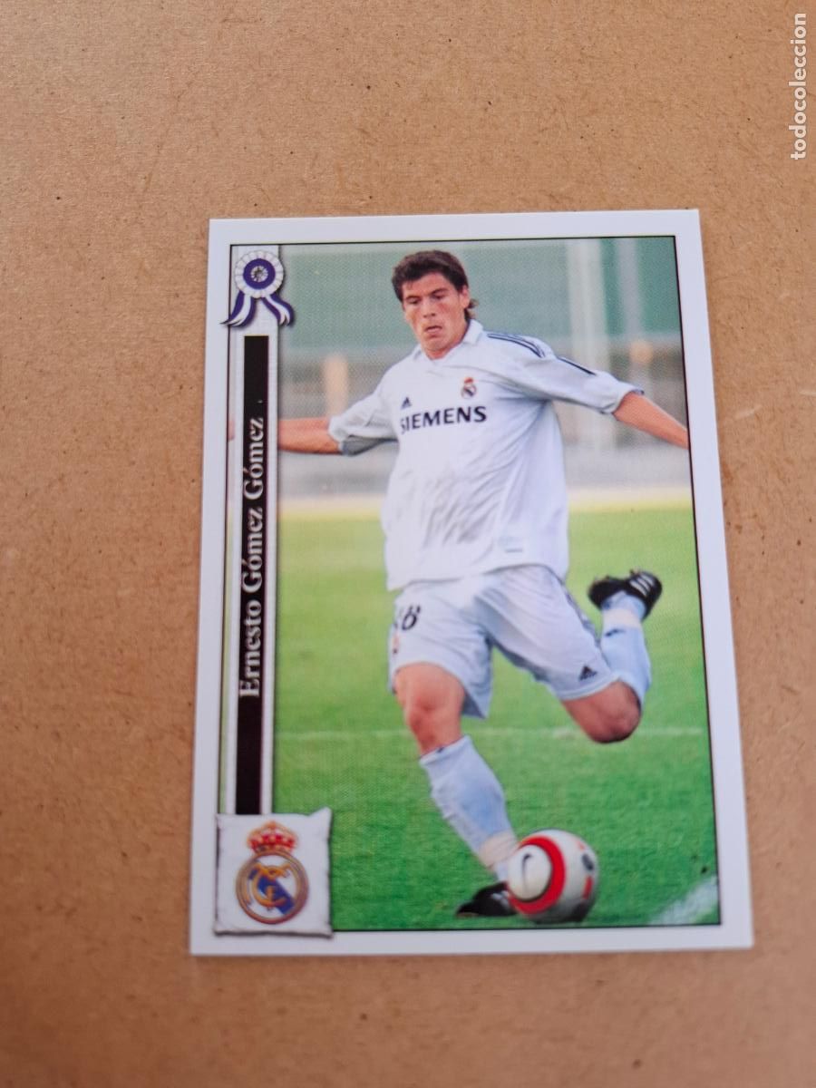 Cromos de f&uacute;tbol: MUNDICROMO 2005 2006 05 06 - 1004 ERNESTO - REAL MADRID CASTILLA.