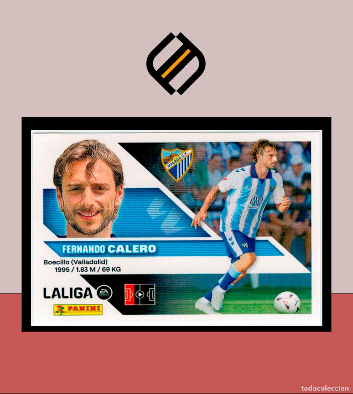 Cromos de f&uacute;tbol: LIGA ESTE 2026 2027 26 27 PANINI N&ordm; 7 CALERO M&Aacute;LAGA 2 &ordf; EDICI&Oacute;N STICKER ALB&Uacute;M COLECCI&Oacute;N