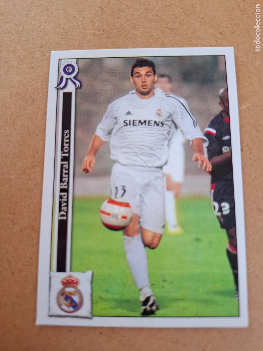 Cromos de f&uacute;tbol: MUNDICROMO 2005 2006 05 06 - 1007 BARRAL - REAL MADRID CASTILLA.