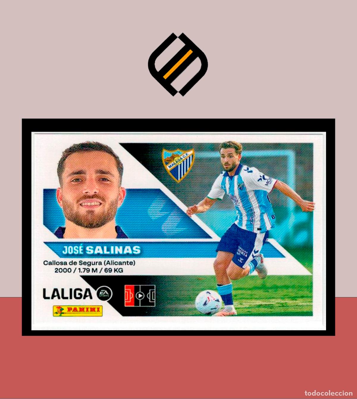Cromos de f&uacute;tbol: LIGA ESTE 2026 2027 26 27 PANINI N&ordm; 10 SALINAS M&Aacute;LAGA 2 &ordf; EDICI&Oacute;N STICKER ALB&Uacute;M COLECCI&Oacute;N