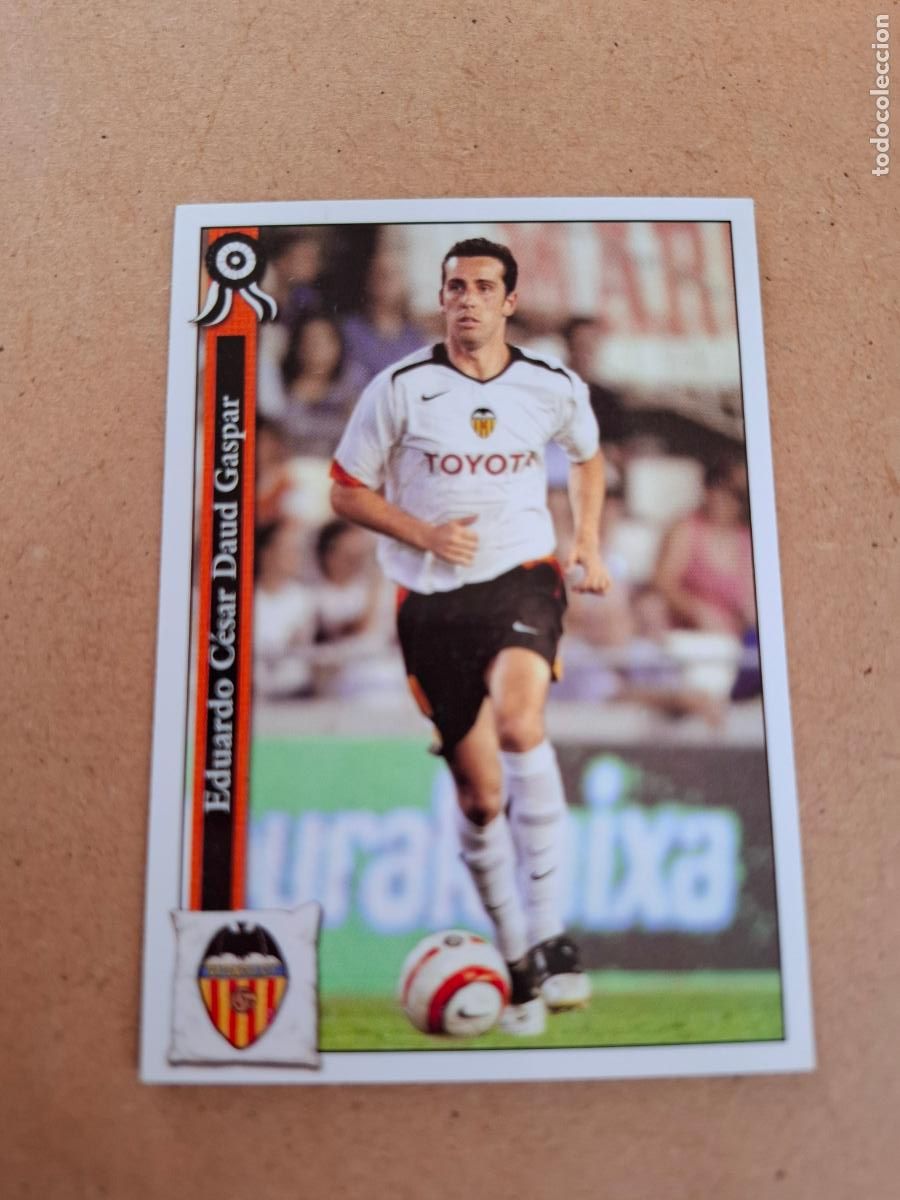 Cromos de f&uacute;tbol: MUNDICROMO 2005 2006 05 06 - 1077 EDU - VALENCIA CF