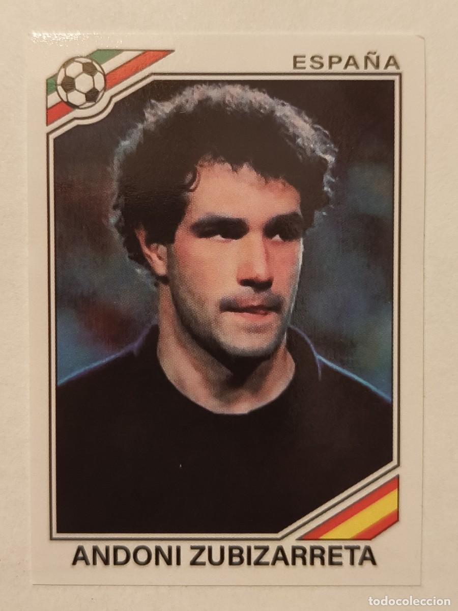 Cromos de f&uacute;tbol: #258 ANDONI ZUBIZARRETA (ESPA&Ntilde;A) MUNDIAL MEXICO 86 PANINI
