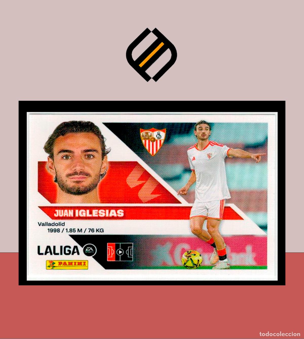 Cromos de f&uacute;tbol: LIGA ESTE 2026 2027 26 27 PANINI N&ordm; 6 BIS IGLESIAS SEVILLA 2 &ordf; EDICI&Oacute;N STICKER ALB&Uacute;M COLECCI&Oacute;N
