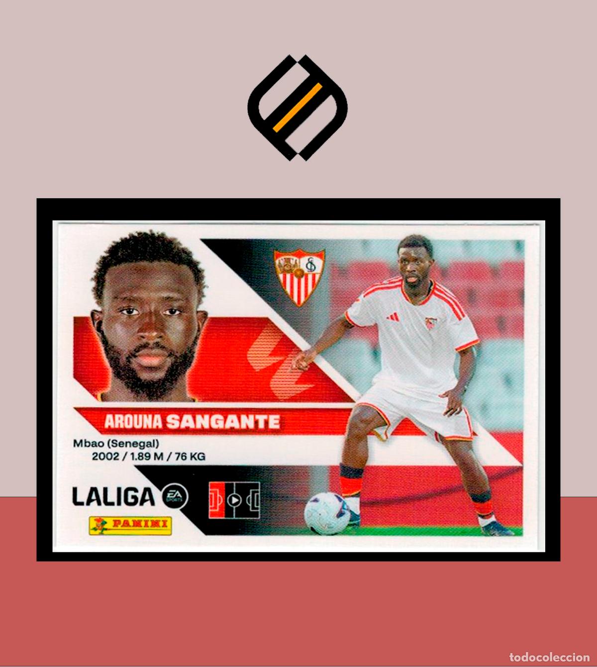 Cromos de f&uacute;tbol: LIGA ESTE 2026 2027 26 27 PANINI N&ordm; 17 SANGANTE SEVILLA FICHAJE 2 &ordf; EDICI&Oacute;N STICKER ALB&Uacute;M COLECCI&Oacute;N