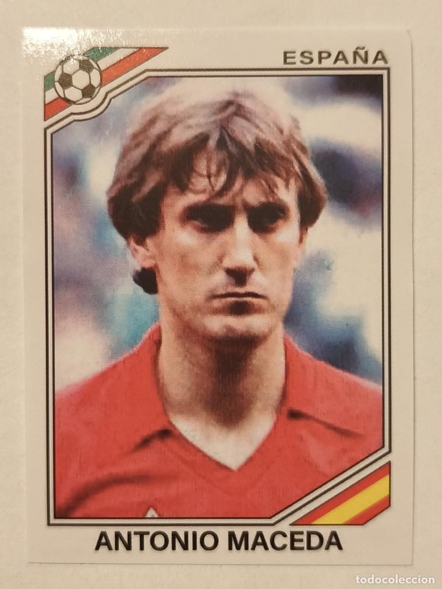 Cromos de f&uacute;tbol: #260 ANTONIO MACEDA (ESPA&Ntilde;A) MUNDIAL MEXICO 86 PANINI