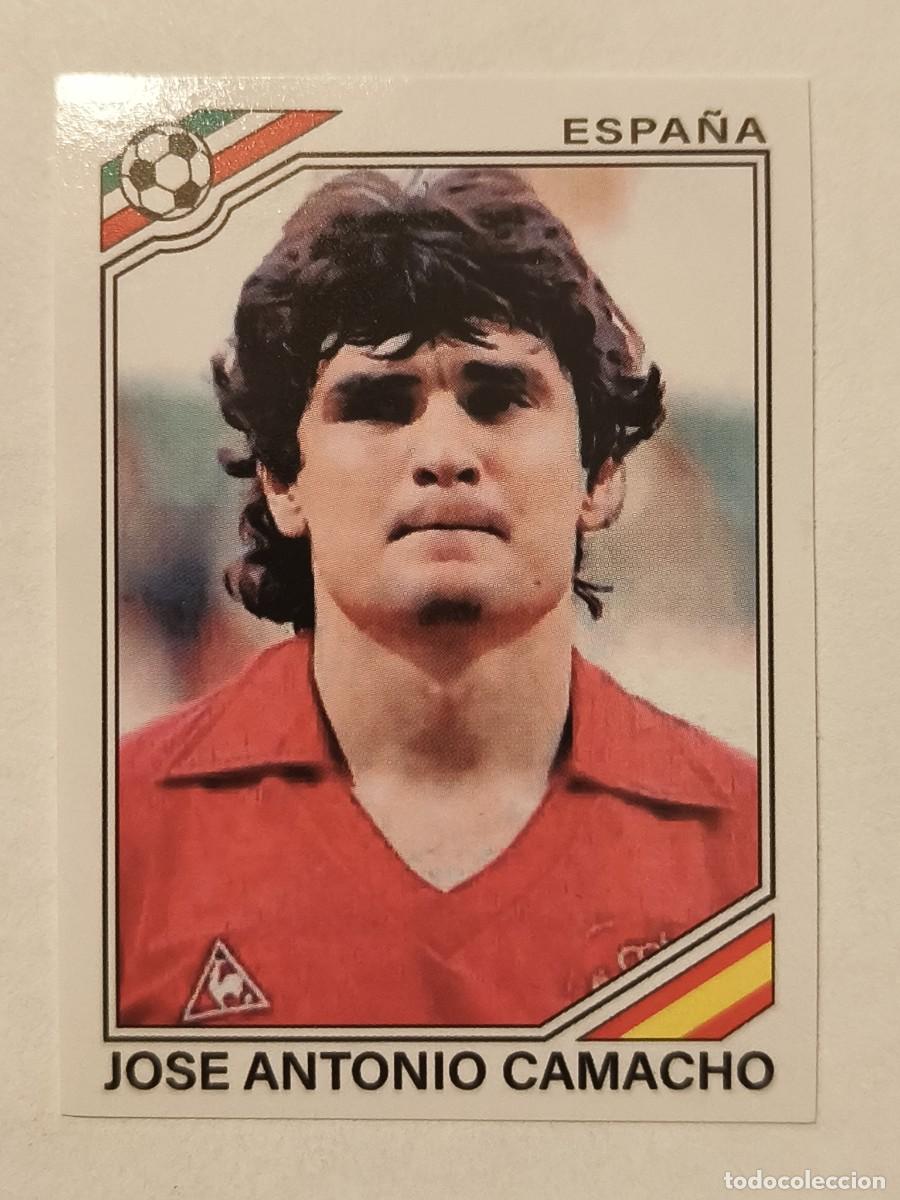 Fu&szlig;ball-Sticker: #262 JOSE ANTONIO CAMACHO (ESPA&Ntilde;A) MUNDIAL MEXICO 86 PANINI