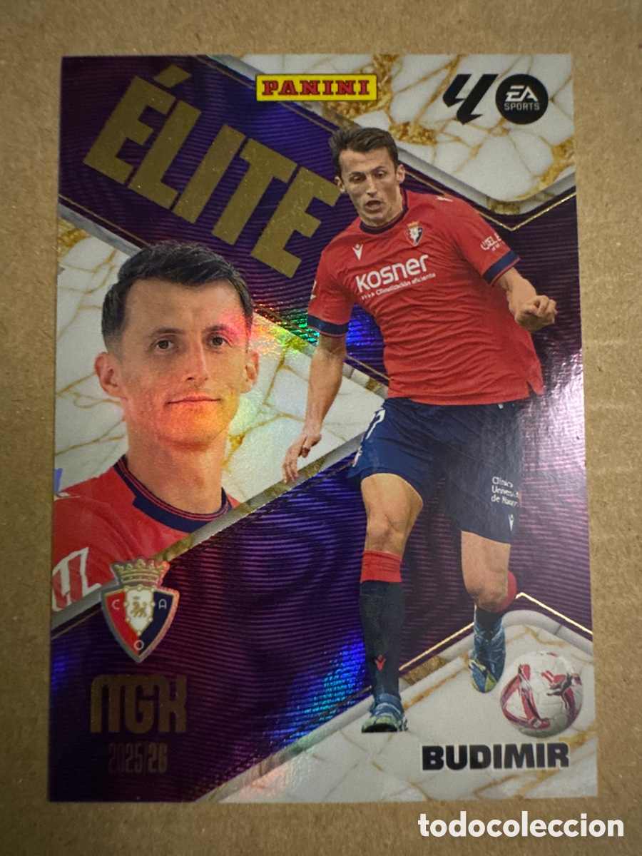 Football Stickers: # 2 Budimir Osasuna ELITE Megacracks 25 26 2025 2026 MGK