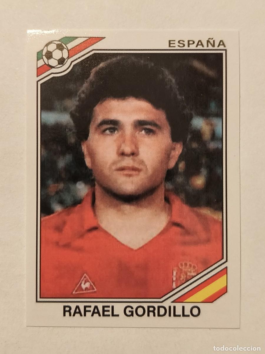 Cromos de f&uacute;tbol: #267 RAFAEL GORDILLO (ESPA&Ntilde;A) MUNDIAL MEXICO 86 PANINI