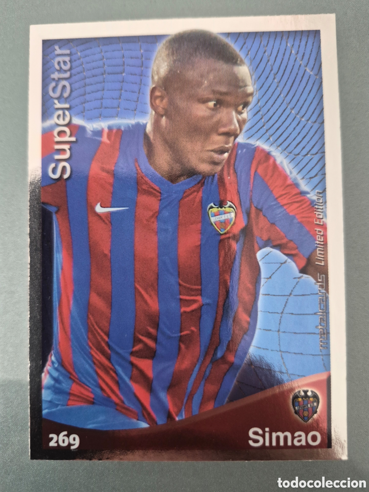 Cromos de f&uacute;tbol: Mundicromo 2014 2015 #269 Simao Super Star Brillo Liso