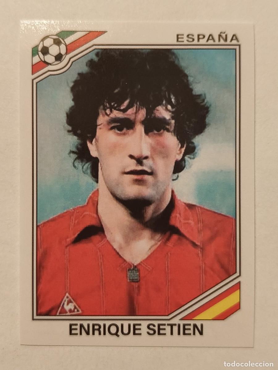 Cromos de f&uacute;tbol: #269 ENRIQUE SETIEN (ESPA&Ntilde;A) MUNDIAL MEXICO 86 PANINI