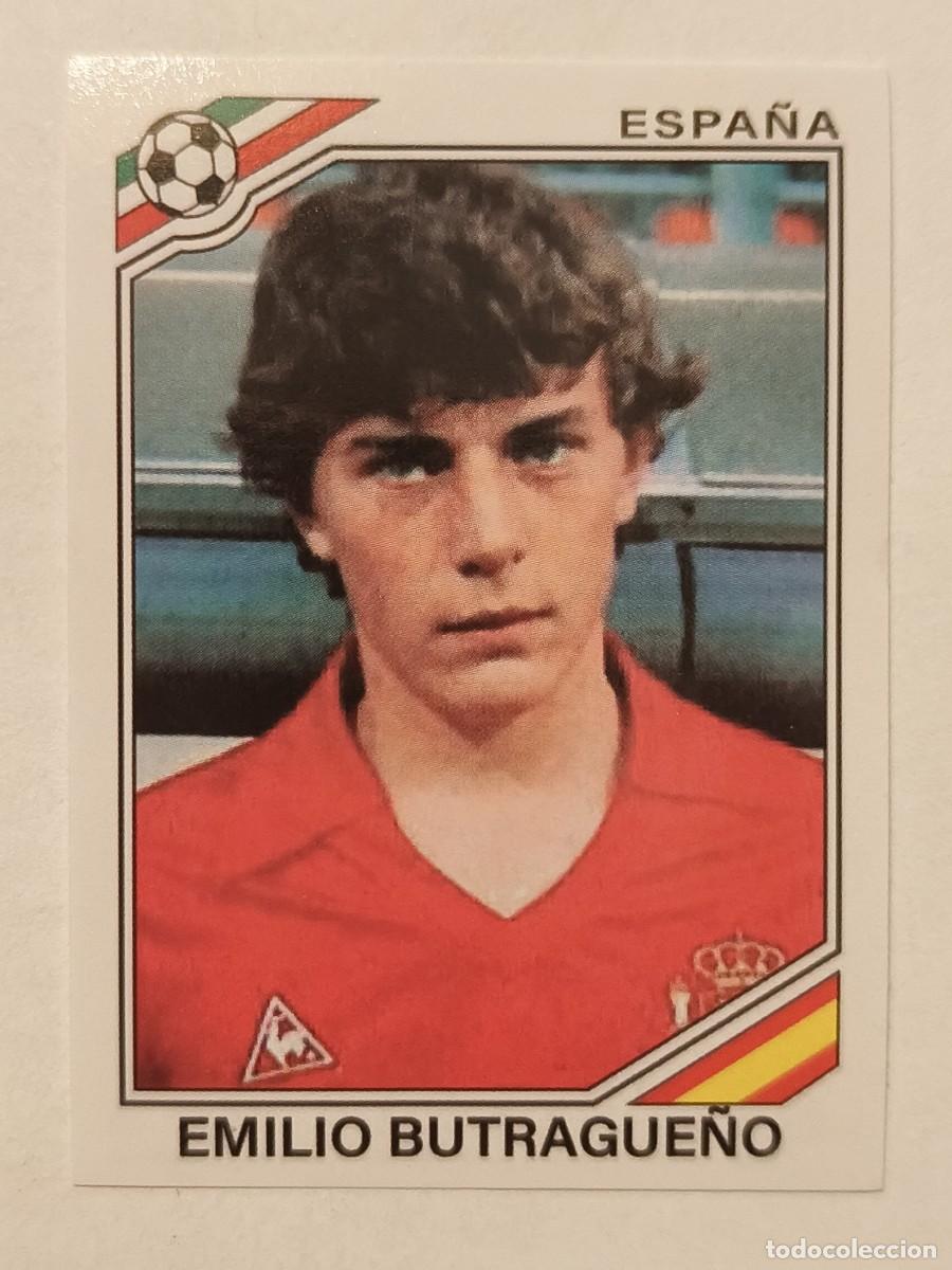 Cromos de f&uacute;tbol: #270 EMILIO BUTRAGUE&Ntilde;O (ESPA&Ntilde;A) MUNDIAL MEXICO 86 PANINI