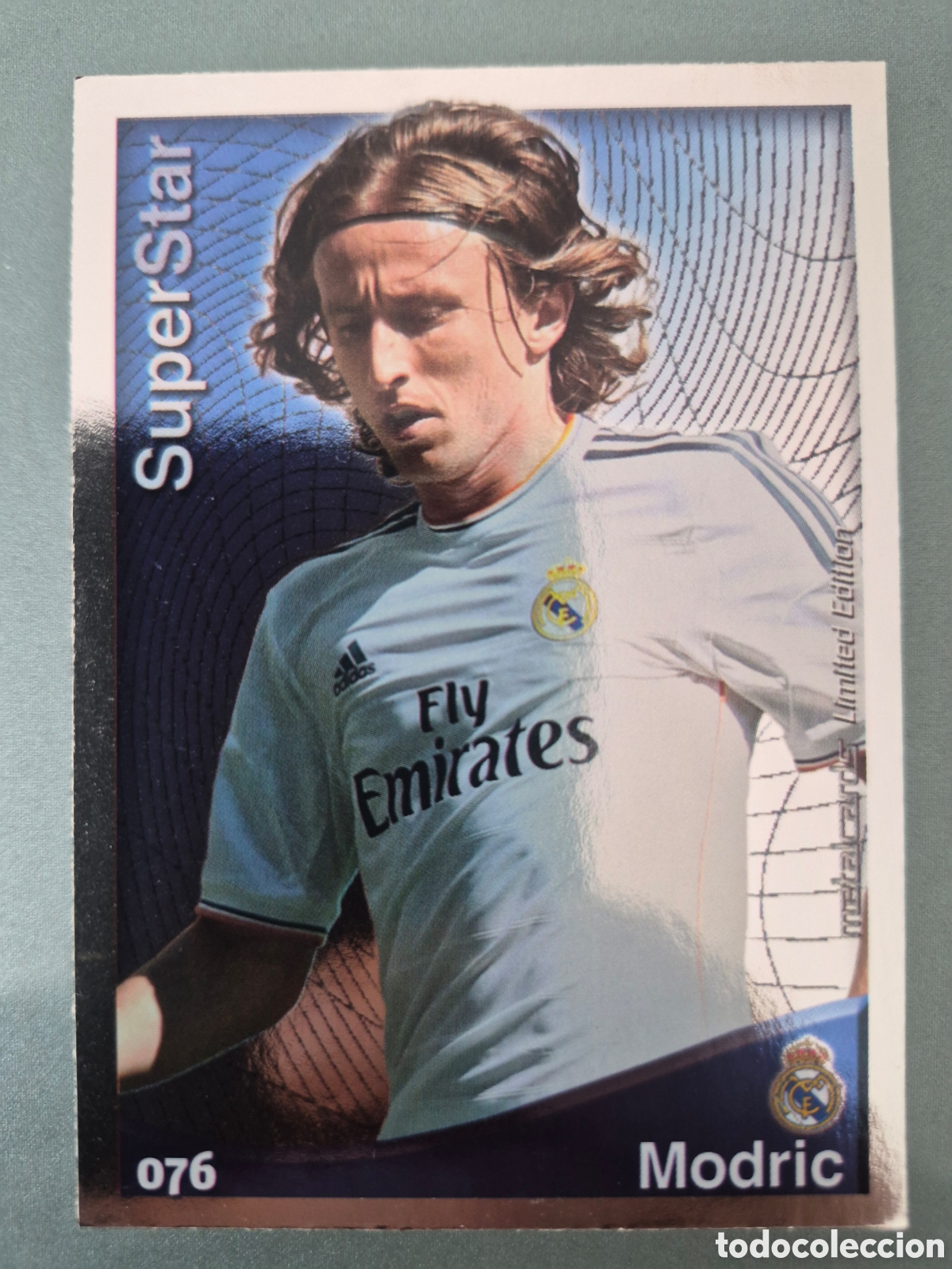 Cromos de f&uacute;tbol: Mundicromo 2014 2015 #76 Modric Super Star Brillo Liso