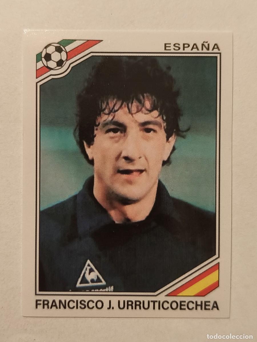 Cromos de f&uacute;tbol: #273 FRANCISCO J. URRUTICOECHEA (ESPA&Ntilde;A) MUNDIAL MEXICO 86 PANINI