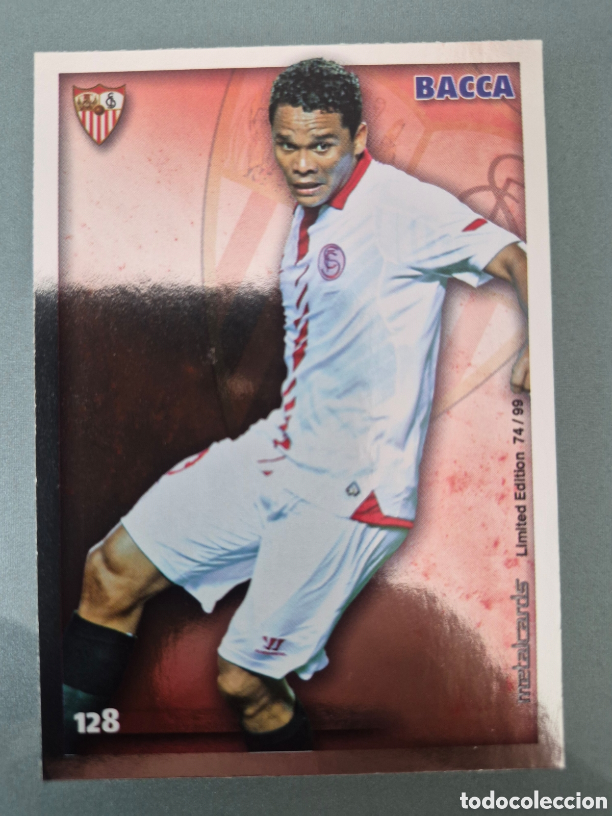 Cromos de f&uacute;tbol: Mundicromo 2014 2015 #128 Bacca Metalcards
