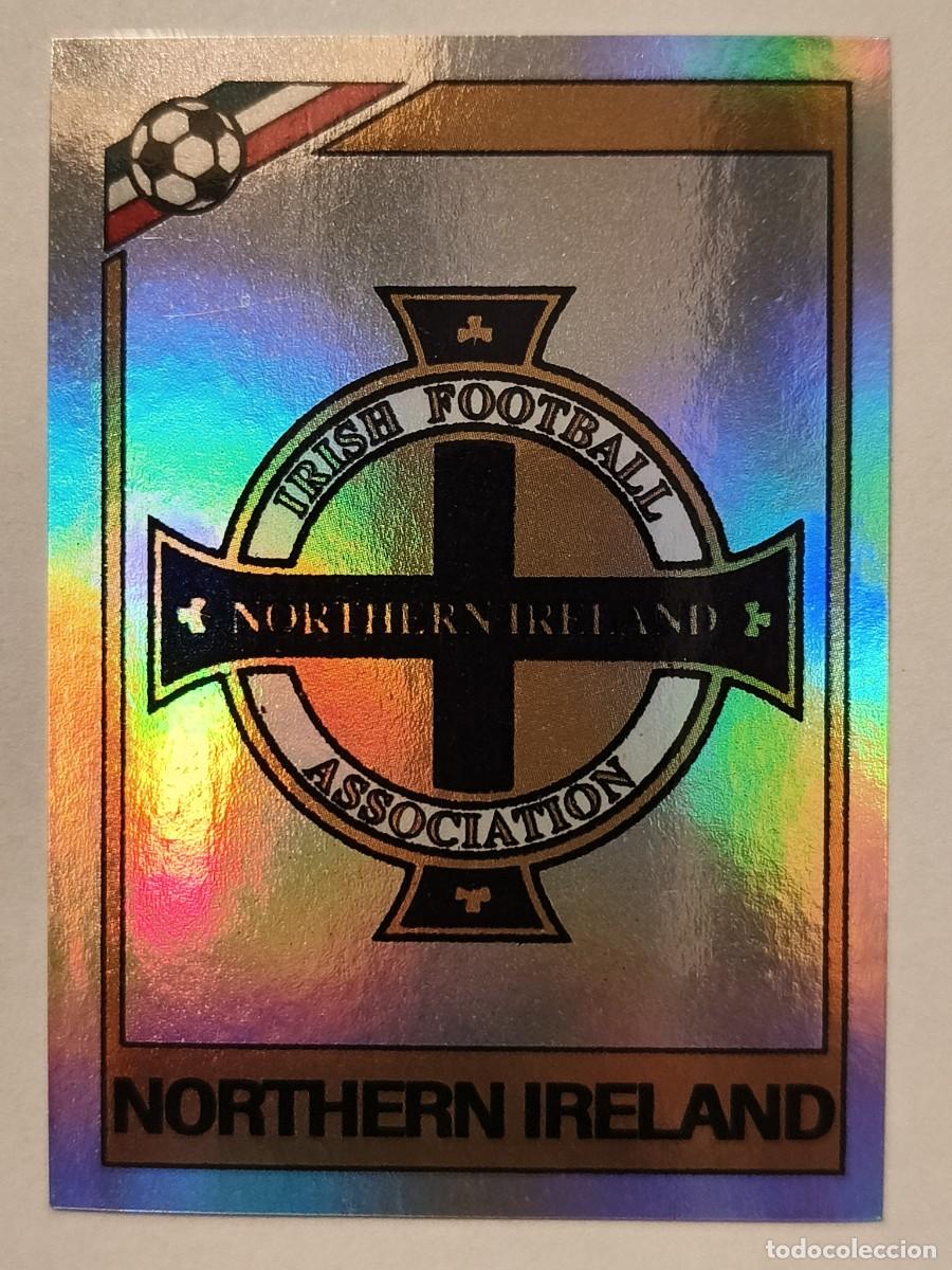 Cromos de f&uacute;tbol: #274 ESCUDO (IRLANDA DEL NORTE) MUNDIAL MEXICO 86 PANINI