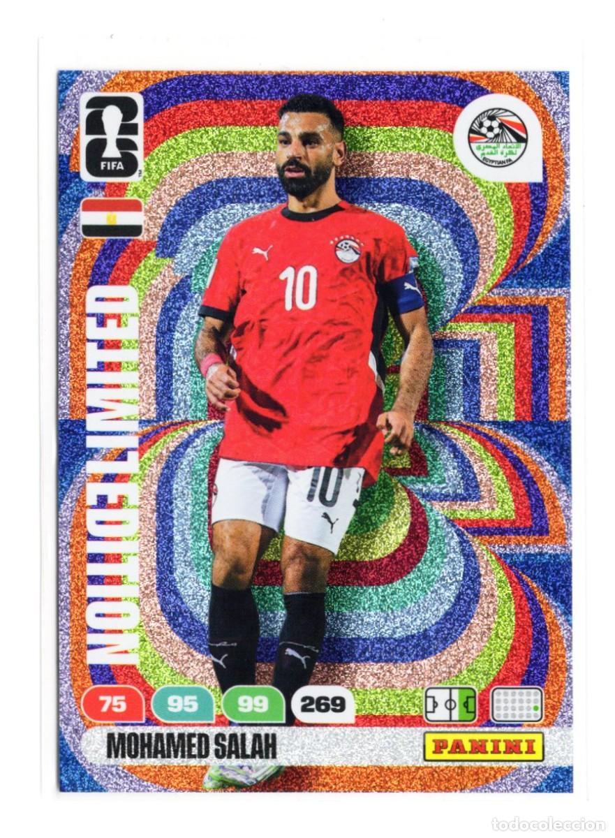 Cromos de f&uacute;tbol: MOHAMED SALAH EDICION LIMITADA EGYPTO ADRENALYN MUNDIAL FIFA WORLD CUP 26 2026 PANINI