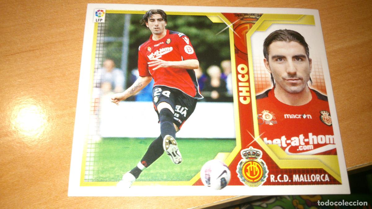 Cromos de f&uacute;tbol: TEMPORADA 2011 2012 11 12 FICHAJE N&ordm; 27 CHICO MALLORCA NUEVO NUNCA PEGADO