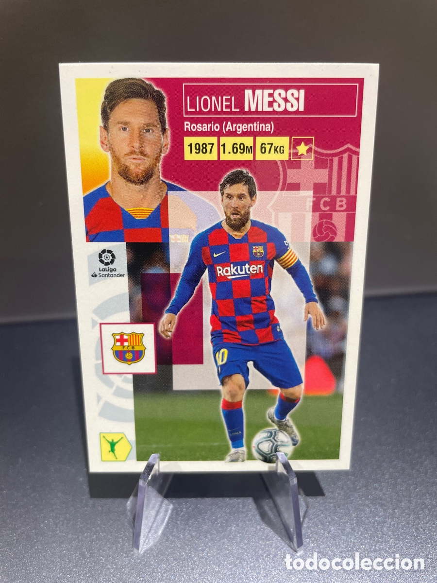 Fu&szlig;ball-Sticker: Lionel Messi 15 Liga Este 2020-21 2020 2021 Panini FC Barcelona