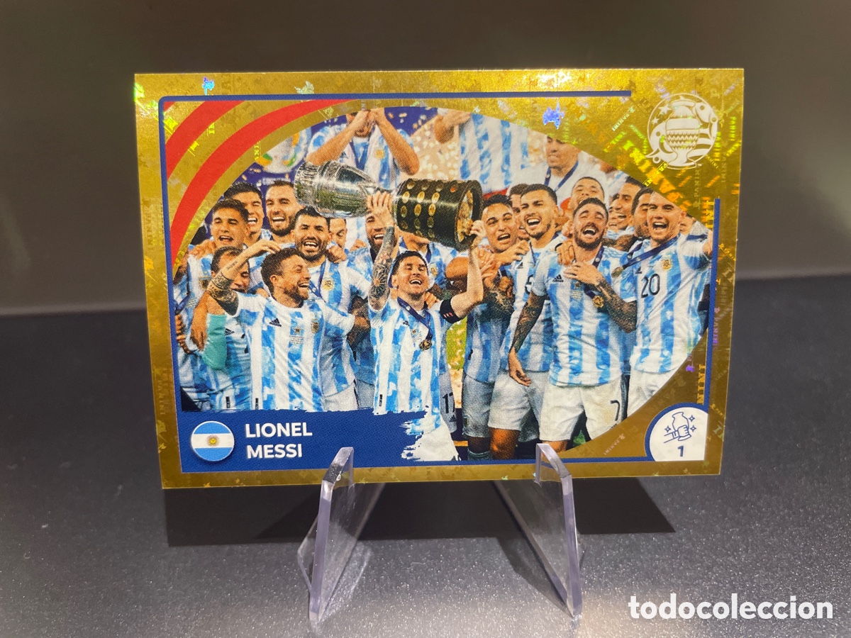 Fu&szlig;ball-Sticker: Lionel Messi LEG6 Campeon Panini Copa America USA 2024 Argentina