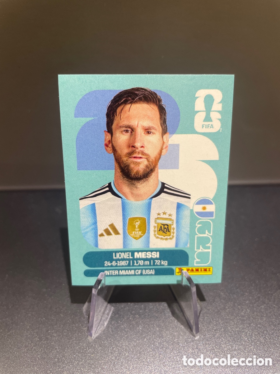 Fu&szlig;ball-Sticker: Lionel Messi ARG 17 Panini FIFA World Cup 2026 Argentina