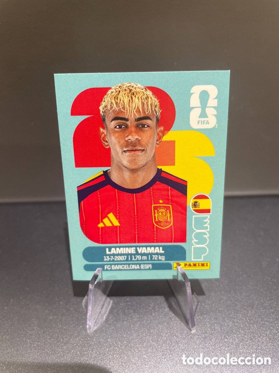 Cromos de f&uacute;tbol: Lamine Yamal ESP 15 Panini FIFA World Cup 2026 Espa&ntilde;a