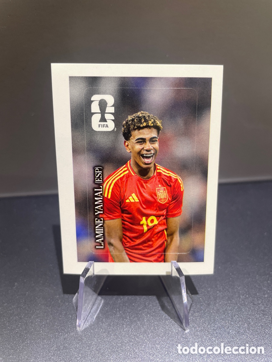 Cromos de f&uacute;tbol: Lamine Yamal CC1 Coca Cola Panini FIFA World Cup 2026 Espa&ntilde;a