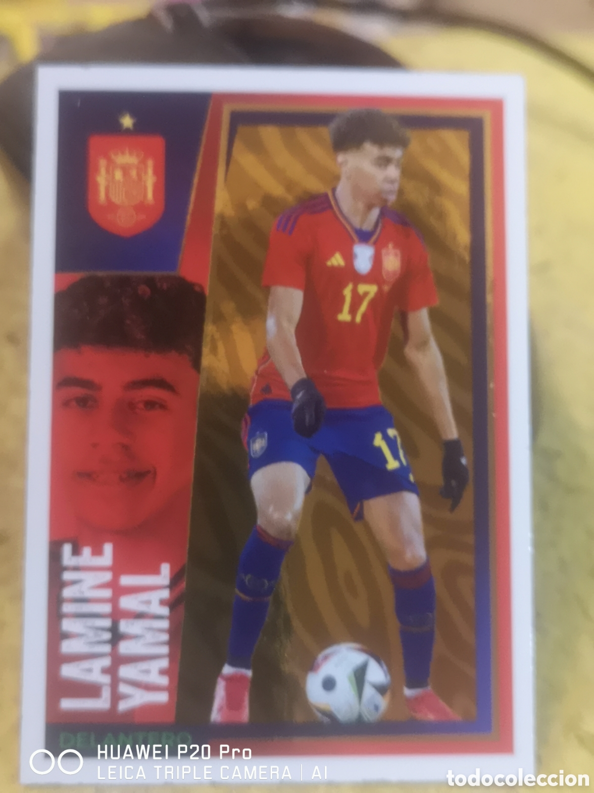 Cromos de f&uacute;tbol: LAMINE YAMAL 31 CARREFOUR EURO 2024 VAMOS SELECCION